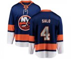 New York Islanders #4 Robin Salo Fanatics Branded Royal Blue Home Breakaway NHL Jersey