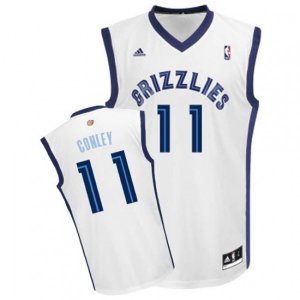 Memphis Grizzlies #11 Mike Conley Swingman White Home NBA Jersey