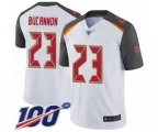 Tampa Bay Buccaneers #23 Deone Bucannon White Vapor Untouchable Limited Player 100th Season Football Jersey