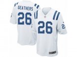 Indianapolis Colts #26 Clayton Geathers Game White NFL Jersey