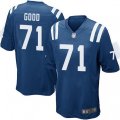 Indianapolis Colts #71 Denzelle Good Game Royal Blue Team Color NFL Jersey