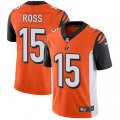 Cincinnati Bengals #15 John Ross Vapor Untouchable Limited Orange Alternate NFL Jersey