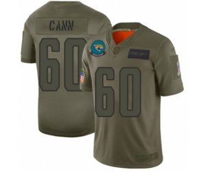 Jacksonville Jaguars #60 A. J. Cann Limited Camo 2019 Salute to Service Football Jersey