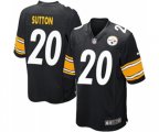 Pittsburgh Steelers #20 Cameron Sutton Game Black Team Color Football Jersey