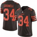Cleveland Browns #34 Isaiah Crowell Limited Brown Rush Vapor Untouchable NFL Jersey