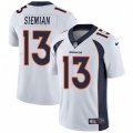 Denver Broncos #13 Trevor Siemian White Vapor Untouchable Limited Player NFL Jersey