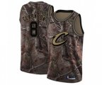 Cleveland Cavaliers #8 Jordan Clarkson Swingman Camo Realtree Collection NBA Jersey