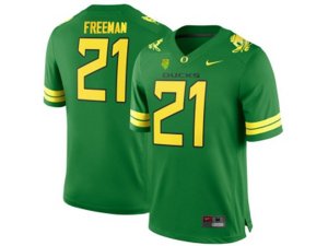 2016 Men\'s Oregon Duck Royce Freeman #21 College Football Limited Jerseys - Apple Green
