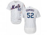 New York Mets #52 Yoenis Cespedes White Flexbase Authentic Collection MLB Jersey