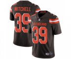 Cleveland Browns #39 Terrance Mitchell Brown Team Color Vapor Untouchable Limited Player Football Jersey