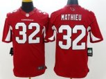 Arizona Cardinals #32 Tyrann Mathieu Red stitched nfl limited jersey