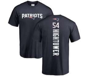 New England Patriots #54 Dont\'a Hightower Navy Blue Backer T-Shirt