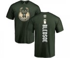 Milwaukee Bucks #6 Eric Bledsoe Green Backer T-Shirt