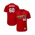 St. Louis Cardinals #60 John Brebbia Red Alternate Flex Base Authentic Collection Baseball Player Jersey