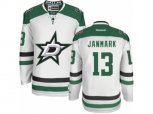 Dallas Stars #13 Mattias Janmark Authentic White Away NHL Jersey