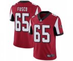 Atlanta Falcons #65 Brandon Fusco Red Team Color Vapor Untouchable Limited Player Football Jersey