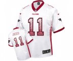 Atlanta Falcons #11 Julio Jones Elite White Drift Fashion Football Jersey