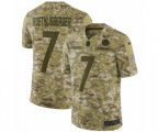 Pittsburgh Steelers #7 Ben Roethlisberger Limited Camo 2018 Salute to Service NFL Jersey
