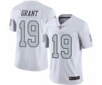 Oakland Raiders #19 Ryan Grant Limited White Rush Vapor Untouchable Football Jersey