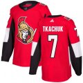 Ottawa Senators #7 Brady Tkachuk Premier Red Home NHL Jersey