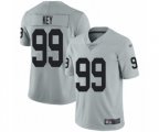 Oakland Raiders #99 Arden Key Limited Silver Inverted Legend Football Jersey