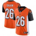 Cincinnati Bengals #26 Josh Shaw Vapor Untouchable Limited Orange Alternate NFL Jersey