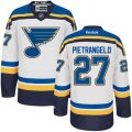 St. Louis Blues #27 Alex Pietrangelo Authentic White Away NHL Jersey