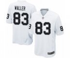 Oakland Raiders #83 Darren Waller Game White Football Jersey