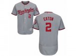 Washington Nationals #2 Adam Eaton Grey Flexbase Authentic Collection MLB Jersey