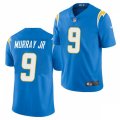 Los Angeles Chargers #9 Kenneth Murray Jr. Nike Powder Blue Vapor Limited Jersey
