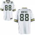 Green Bay Packers #88 Juwann Winfree Nike White Vapor Limited Player Jersey