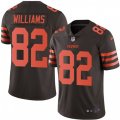 Cleveland Browns #82 Kasen Williams Limited Brown Rush Vapor Untouchable NFL Jersey