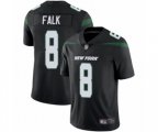 New York Jets #8 Luke Falk Black Alternate Vapor Untouchable Limited Player Football Jersey