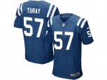 Indianapolis Colts #57 Kemoko Turay Royal Blue Team Color Men Stitched NFL Elite Jersey