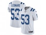 Indianapolis Colts #53 Darius Leonard White Men Stitched NFL Vapor Untouchable Limited Jersey