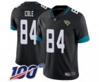 Jacksonville Jaguars #84 Keelan Cole Black Team Color Vapor Untouchable Limited Player 100th Season Football Jersey