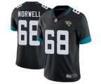 Jacksonville Jaguars #68 Andrew Norwell Black Team Color Vapor Untouchable Limited Player Football Jersey