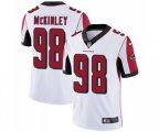 Atlanta Falcons #98 Takkarist McKinley White Vapor Untouchable Limited Player Football Jersey