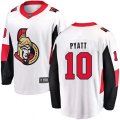 Ottawa Senators #10 Tom Pyatt Fanatics Branded White Away Breakaway NHL Jersey
