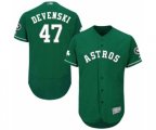 Houston Astros Chris Devenski Green Celtic Flexbase Authentic Collection Baseball Player Jersey