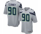 Seattle Seahawks #90 Jadeveon Clowney Game Grey Alternate Football Jersey