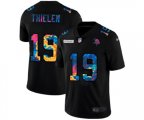 Minnesota Vikings #19 Adam Thielen Multi-Color Black 2020 NFL Crucial Catch Vapor Untouchable Limited Jersey