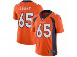 Denver Broncos #65 Ronald Leary Vapor Untouchable Limited Orange Team Color NFL Jersey