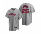 Boston Red Sox Wade Boggs Nike Gray Replica Road Jersey