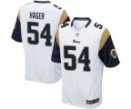 Los Angeles Rams #54 Bryce Hager Game White Football Jersey
