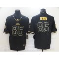 Jacksonville Jaguars #85 Tim Tebow Black Gold Nike Teal Limited Jersey