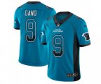 Carolina Panthers #9 Graham Gano Limited Blue Rush Drift Fashion Football Jersey