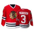 CCM Chicago Blackhawks #3 Keith Magnuson Premier Red Throwback NHL Jersey