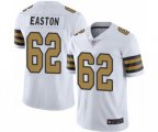 New Orleans Saints #62 Nick Easton Limited White Rush Vapor Untouchable Football Jersey