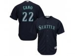 Seattle Mariners #22 Robinson Cano Navy Blue New Cool Base Stitched MLB Jersey